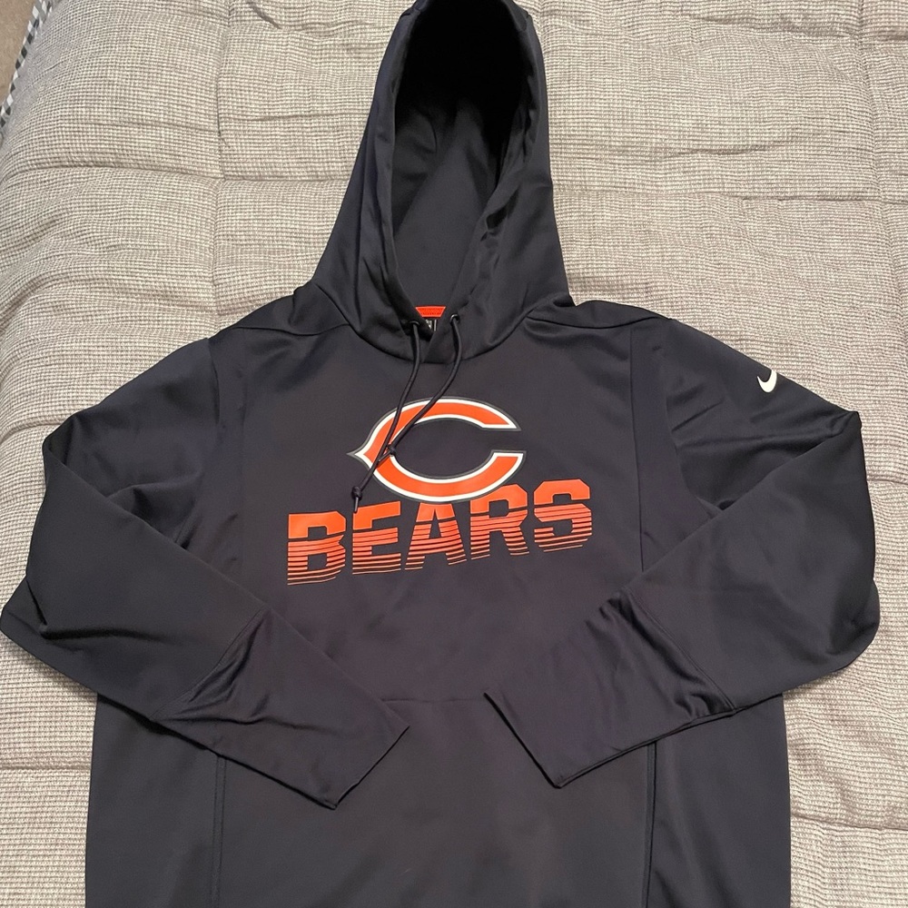 Authentic Team Issued Chicago Bears Nike Therma Hoodie -RARE-